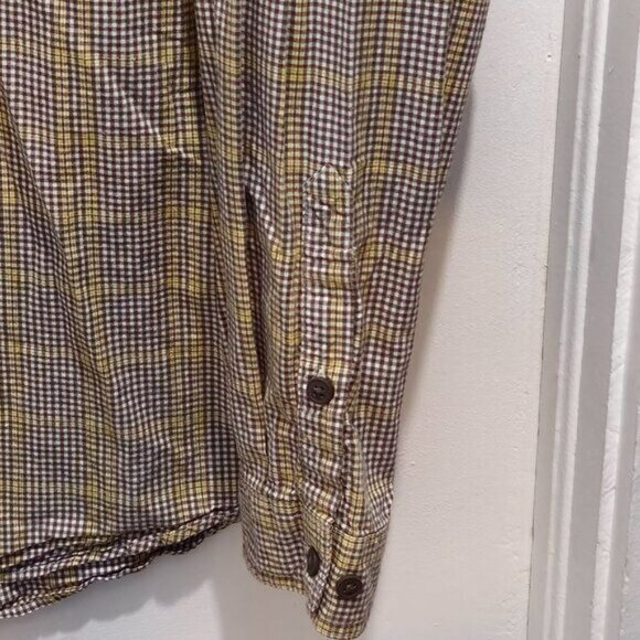 Columbia Men's Plaid Long Sleeve Shirt | Size L | Rugged Comfort Meets Everyday - Picture 8 of 13